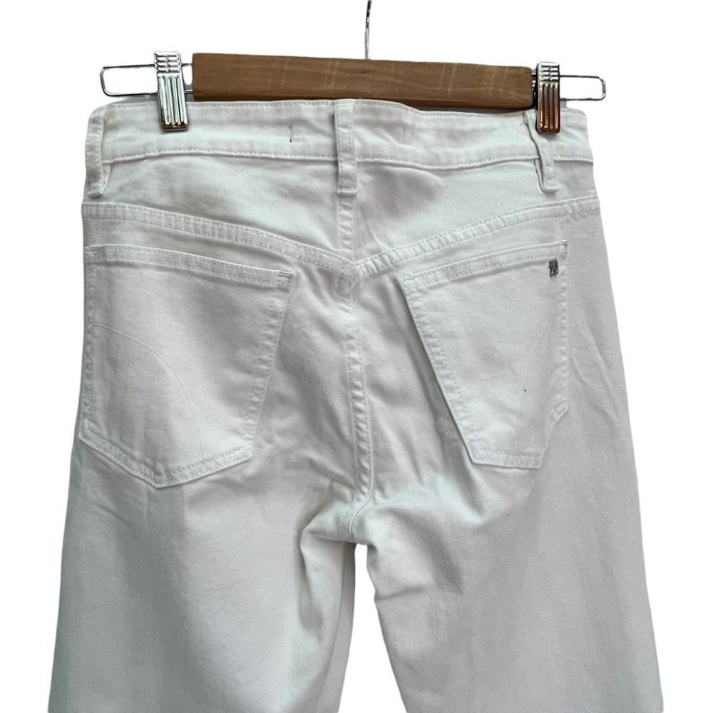 JOE'S Jeans Cropped White Straight Leg Jeans Size 26 - Picture 3 of 7